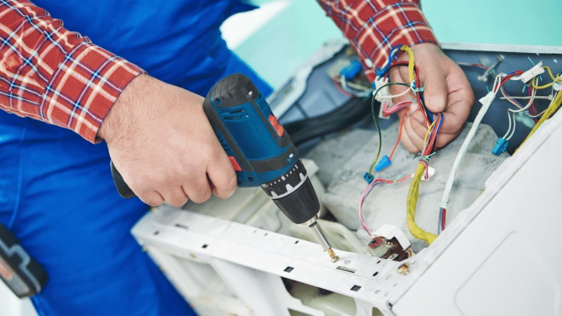 Akyazı Fagor Fagor çamaşır makinesi kart tamiri – Su almama arızası orijinal parça ile giderildi. - Teknik servis örneği